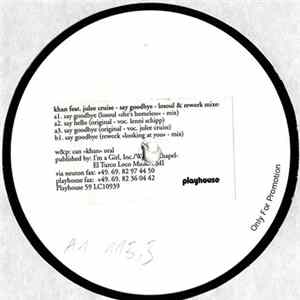 Khan Feat. Julee Cruise - Say Goodbye - Losoul & Rework Mixes Album