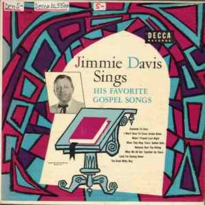 Jimmie Davis With The Anita Kerr Singers - Jimmie Davis Sings His Favorite Gospel Songs Album