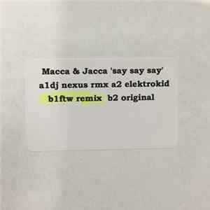 Macca & Jacca - Say Say Say Album