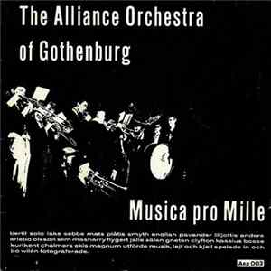 The Alliance Orchestra of Gothenburg, Messingssextetten Duvan - Musica Pro Mille Album