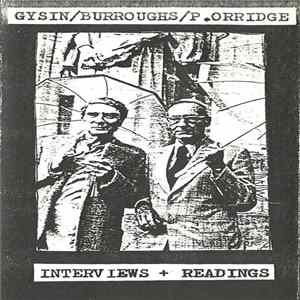 Gysin / Burroughs / P.Orridge - Interviews + Readings Album