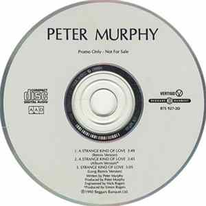 Peter Murphy - A Strange Kind Of Love Album