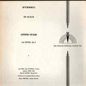 Antonio Vivaldi, Carl Pini, John Tunnell, Anthony Pini, Harold Lester, Orchestra Of Accademia Monteverdiana - La Cetra, Opus 9 Album