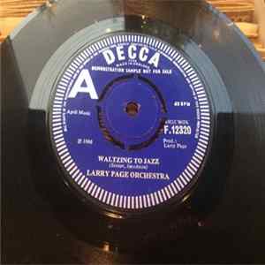 Larry Page Orchestra - Waltzing To Jazz Album