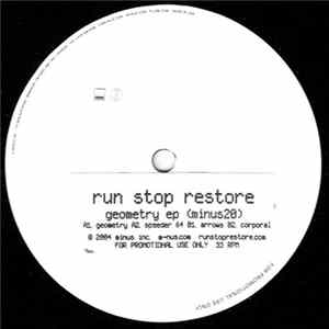 Run Stop Restore - Geometry EP Album