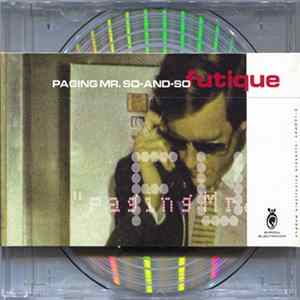 Futique - Paging Mr. So-And-So Album