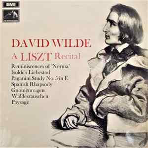 Franz Liszt - David Wilde - A Liszt Recital Album