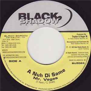 Mr. Vegas - A Nuh Di Same Album