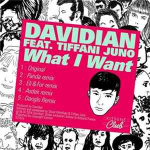 Davidian Feat. Tiffani Juno - What I Want Album