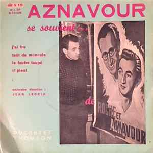 Charles Aznavour - Se Souvient De Roche Et Aznavour Album