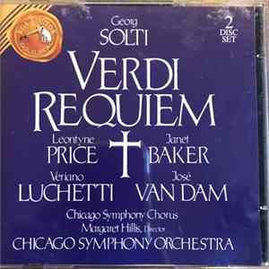 Verdi, Georg Solti, Leontyne Price, Janet Baker, Veriano Luchetti, José van Dam, Chicago Symphony Chorus, Chicago Symphony Orchestra - Requiem Album