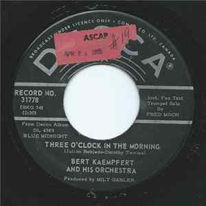 Bert Kaempfert And His Orchestra - Three O'Clock In The Morning Album