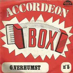 G.Verhumst - Accordeon Box N° 10 Album