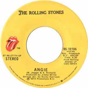 The Rolling Stones - Angie Album