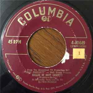 Fess Parker - Ballad Of Davy Crockett Album