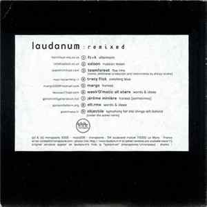 Laudanum - Laudanum:Remixed Album