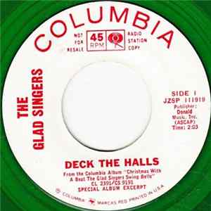 The Glad Singers - Deck The Halls / Happy New Year Album
