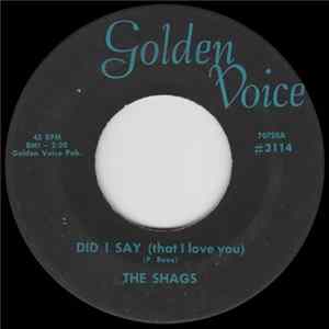 The Shags - Did I Say / Talk To A Sidewalk Album