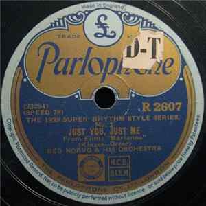 Red Norvo & His Orchestra - Just You, Just Me / You Must Have Been A Beautiful Baby Album