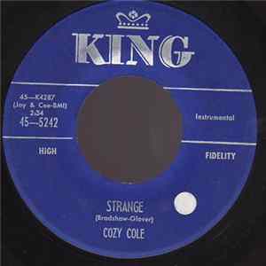 Cozy Cole - Strange / "D" Natural Rock Album