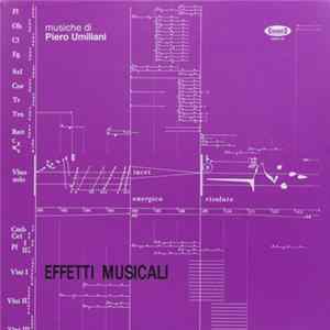 Piero Umiliani - Effetti Musicali Album