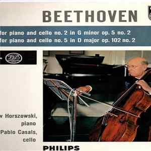 Pablo Casals - Beethoven Cello Sonatas Nos 2 & 5 Album