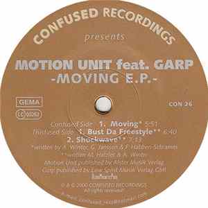 Motion Unit Feat. Garp - Moving E.P. Album