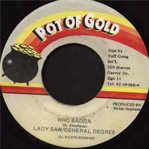 Lady Saw / General Degree - Who Badda Album