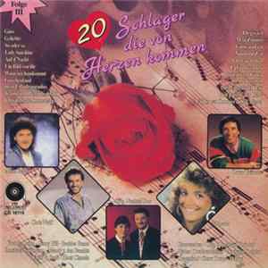 Various - 20 Schlager Die Von Herzen Kommen Album