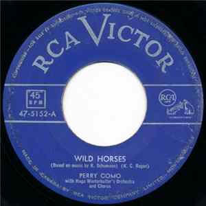 Perry Como - Wild Horses / I confess Album