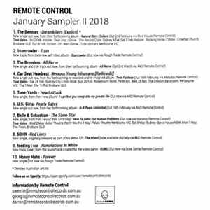 Various - Remote Control January Sampler II 2018 Album
