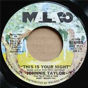Johnnie Taylor - This Is Your Night Album