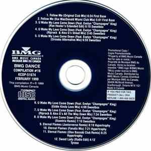 Various - BMG Dance Compilation #16 Album