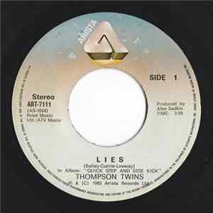 Thompson Twins - Lies Album