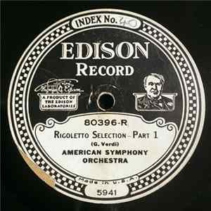 American Symphony Orchestra - Rigoletto Selection Album