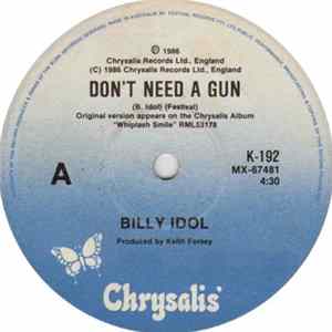 Billy Idol - Don't Need A Gun Album