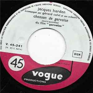 Jacques Harden - Chanson de Gervaise Album