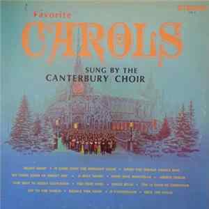 Canterbury Choir - Favourite Carols Sung By The Canterbury Choir Album