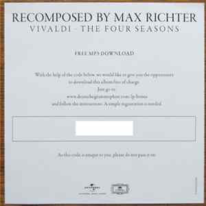 Max Richter, Vivaldi - Recomposed By Max Richter (Vivaldi · The Four Seasons) Album