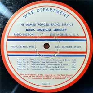 Joe Reichman & Orch., Shep Fields & Orch. / Harry James & Orch. - Basic Music Library Album