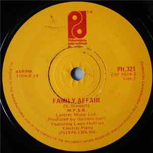 MFSB - Family Affair Album