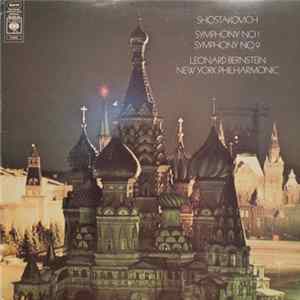 Bernstein Conducts Shostakovich - Symphony No. 1 / Symphony No. 9 Album
