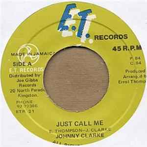 Johnny Clarke - Just Call Me Album