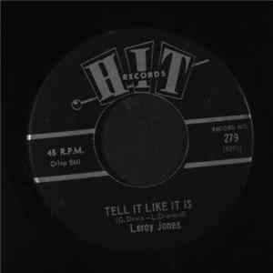 Leroy Jones , Ed Hardin & The Cadets - Tell It Like It Is / Good Thing Album