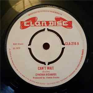 Cynthia Richards - Can't Wait / Promises Album