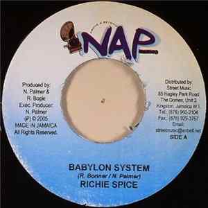 Richie Spice - Babylon System Album