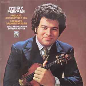 Itzhak Perlman - Paganini - Sarasate - Royal Philharmonic Orchestra / Lawrence Foster - Paganini: Concerto No.1 In D/Sarasate: Carmen Fantasy Album