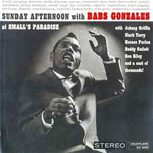Babs Gonzales - Sunday Afternoon With Babs Gonzales At Small's Paradise Album