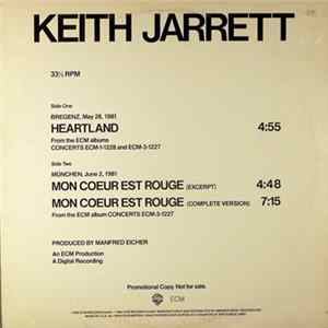 Keith Jarrett - Heartland / Mon Coeur Est Rouge Album