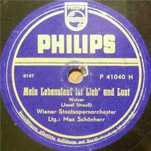 Wiener Staatsoperorchester - Mein Lebenslauf Ist Lieb' Und Lust / Wiener Fresken Album